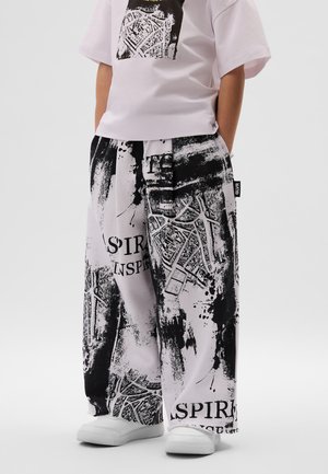 Trainingsbroek -  white black