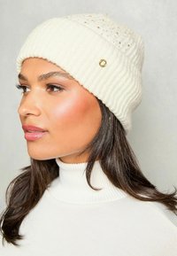 Lipsy COSY EMBELLISHED GEM - REGULAR FIT - Čepice - cream