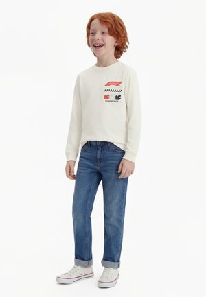 GAP KIDS RELAXED GRAPHIC T-SHIRT - Tops ar garām piedurknēm - new off white