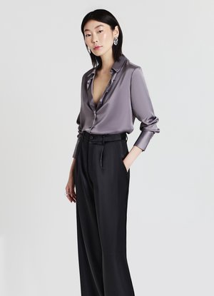 Calliope CROP SIMIL - Camicia - dark grey