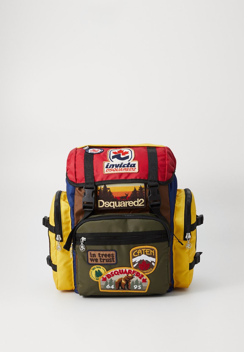 Dsquared2 INVICTA X DSQUARED2 UNISEX - Cartable d'école - red/tobacco/yellow