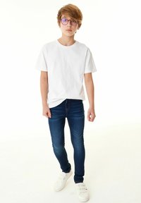 Next - BRIGHT SUPER FIVE POCKET  - Jeans Slim Fit - indigo Thumbnail-Bild 1