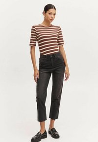 b.young BYPAMILA - T-Shirt print - braun