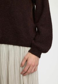 Soft Rebels Džemperis - chocolate plum melange