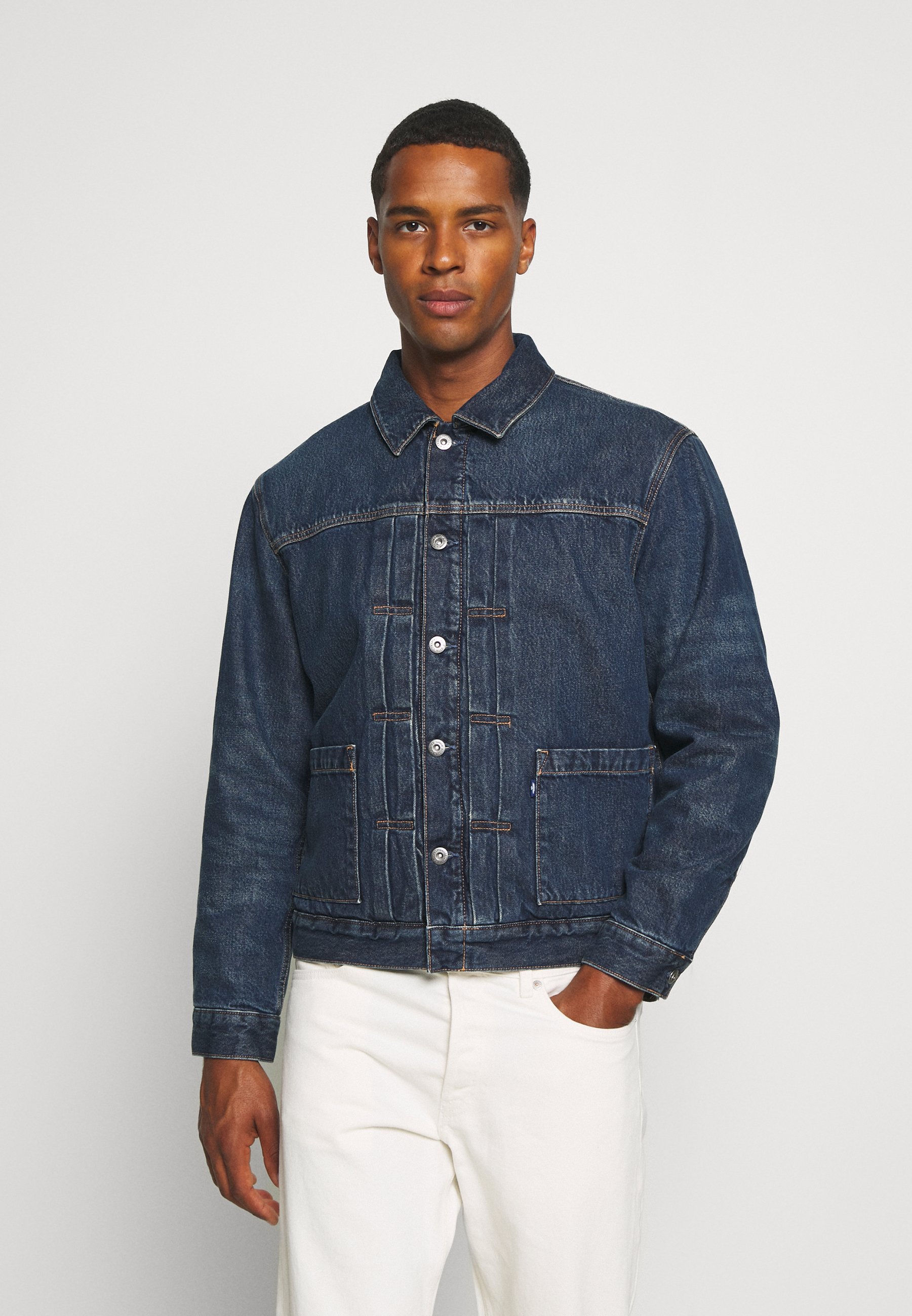 patch pocket trucker jacket