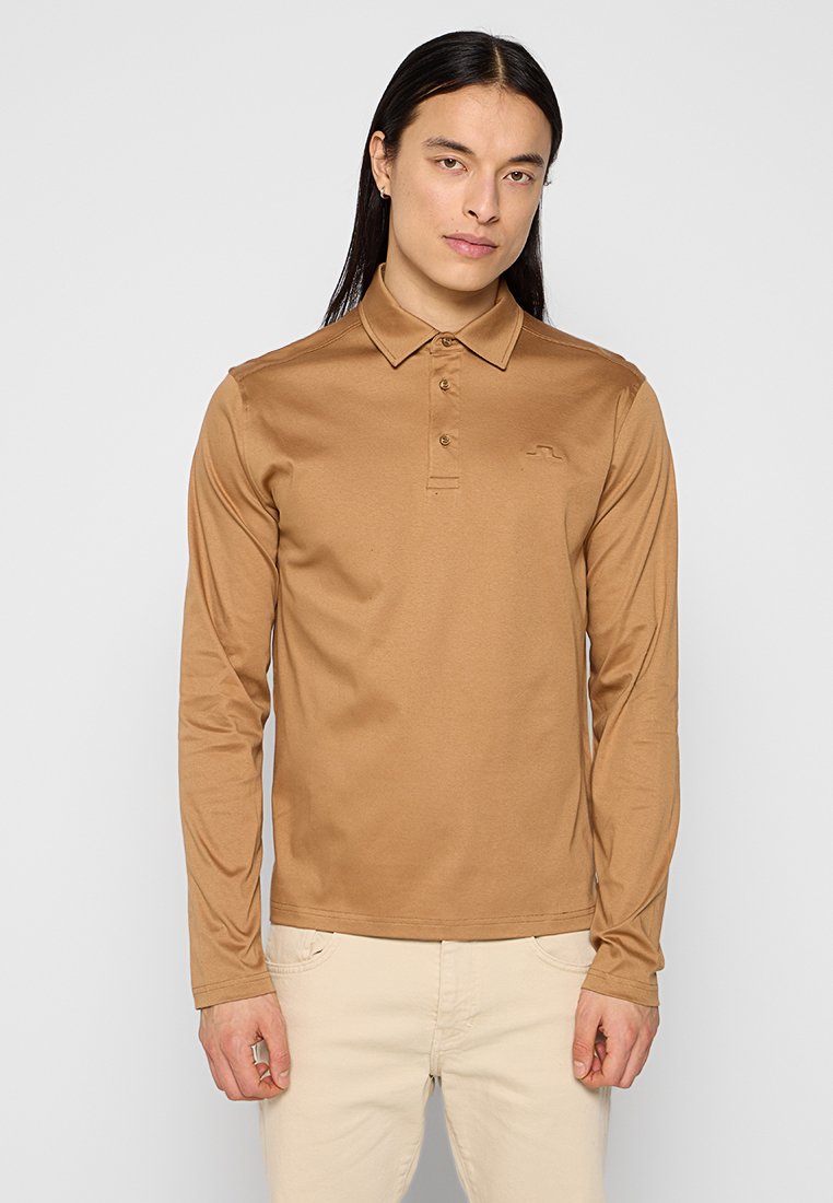 J.LINDEBERG Poloshirt bruin J.LINDEBERG Poloshirt bruin