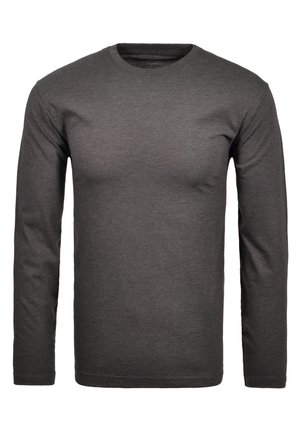 LANGARM RUNDHALS - Long sleeved top - anthrazit