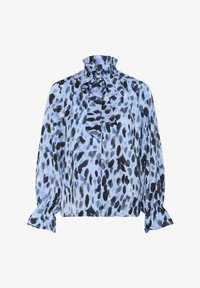 Unausgewählt, blue painted dot