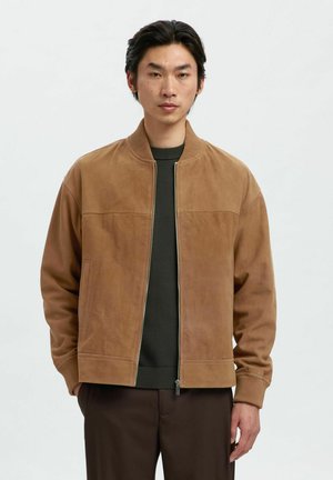 Selected Homme Bomberjakke - rustic brown