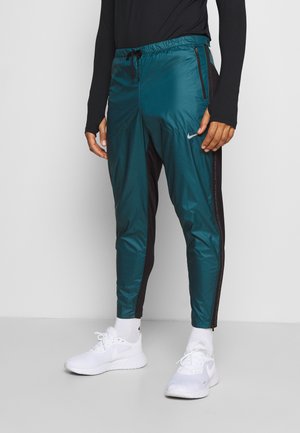 SHIELD - Træningsbukser - dark teal green/black/silver
