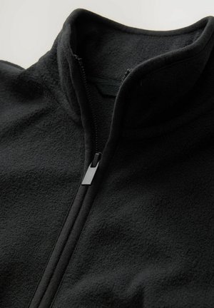 Next REGULAR FIT - ZIP-UP WITH POCKETS  - Veste polaire - black