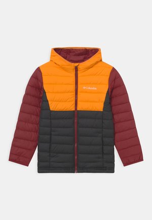 POWDER LITE™ BOYS HOODED - Snowboard jacket - flame orange/red jasper