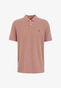 WE Fashion THE PIQUE Polo old rose/rosa jaspeado