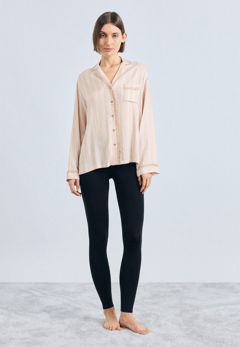Haut De Pyjama Femme New Look, Rose Doux Et Viscose, Taille M - Bon état