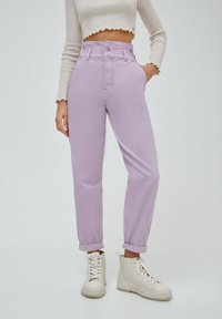 PULL&BEAR Vaqueros boyfriend - purple