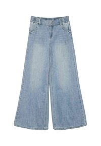 WEIT GESCHNITTEN VMANNET MID RISE  - Platėjantys džinsai - medium blue denim