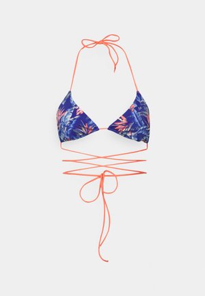 Tommy Jeans Bikinitop - vintage tropic blue
