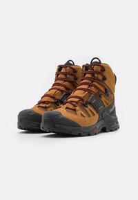 Salomon QUEST 4 GTX - Hikingskor - rubber/black/fiery red