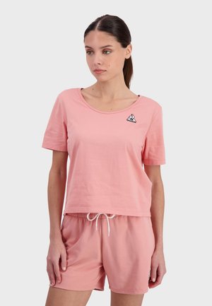 ESSENTIELS - T-shirt basique - old pink