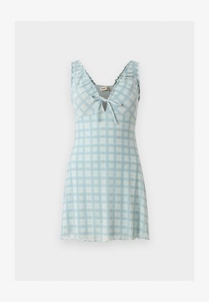Hollister Co., EMEA SLIM MINI AIR CHASE - Hverdagskjole - light blue