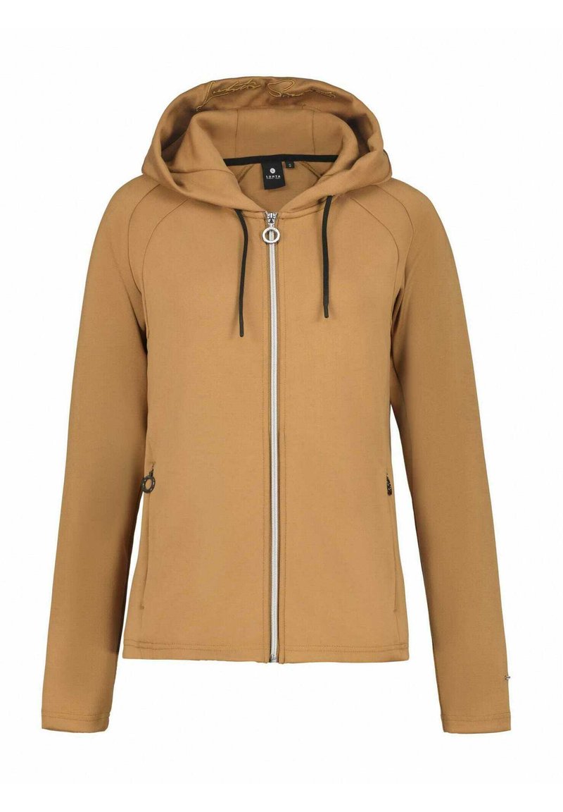 LUHTA Sweater met rits bruin LUHTA Sweater met rits bruin