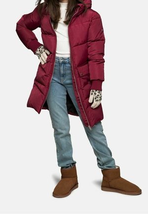J MINIFINA - Vinterfrakke - maroon