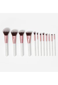 BH CRYSTAL QUARTZ 12 PIECE BRUSH SET - Makeup brush set - crystal quartz