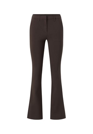 Ellos Collection, HOSE FLEXY SUPERSTRETCH BOOTCUT - Trousers - dark brown