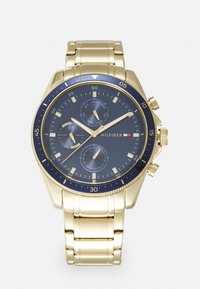 Tommy Hilfiger - PARKER - Horloge - gold-coloured/blue Miniatuurafbeelding 1