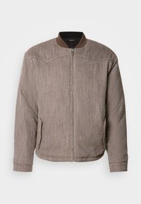 REVERSIBLE PADDED JACKET - Bombera - demitasse/eggnog