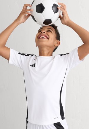 TIRO24 - SHORT SLEEVE - T-skjorte til trening - white/black
