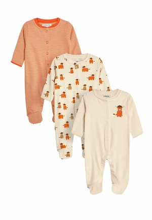 JoJo Maman Bébé 3 PACK REGULAR FIT - Strampler - ecru