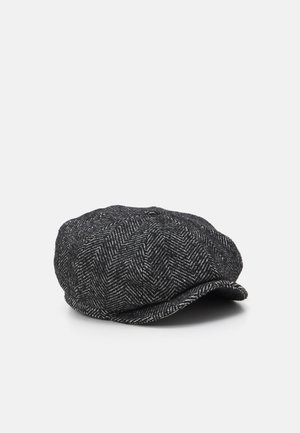 BROOD BAGGY SNAP CAP UNISEX - Čepice - black/ white