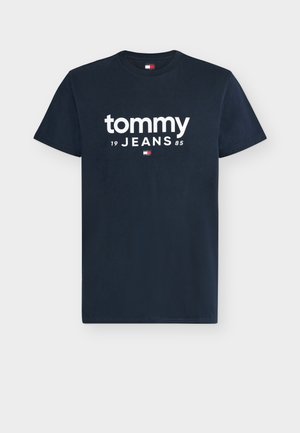 Tommy Jeans, SLIM GRAPHIC TEE - Camiseta estampada - dark night navy