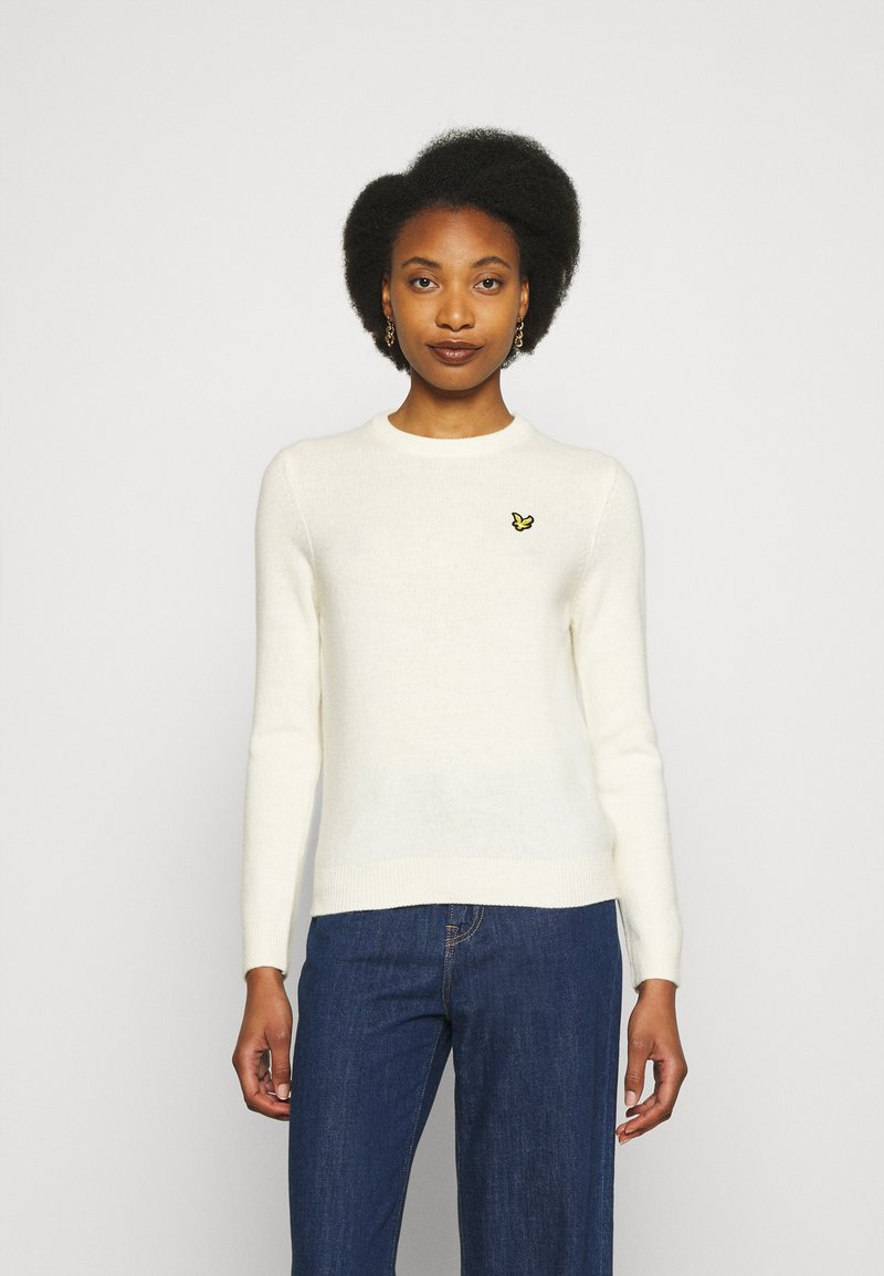 Lyle & Scott JUMPER - Camisola - vanilla ice