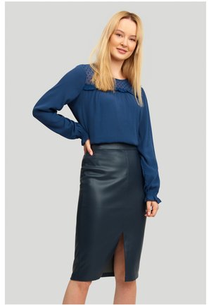 Falda de tubo - dark navy blue
