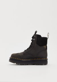 Dr. Martens ZEBZAG 8 TIE UNISEX - Aulinukai su platforma - black/charcoal grey