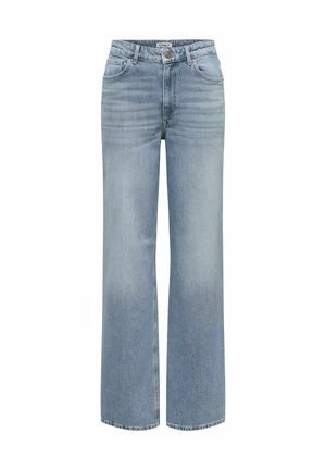 ONLY, WIDE-FIT JEANS ONLJUICY HIGH WAIST WIDE LEG FIT JEANS - Jean boyfriend - special blue grey denim