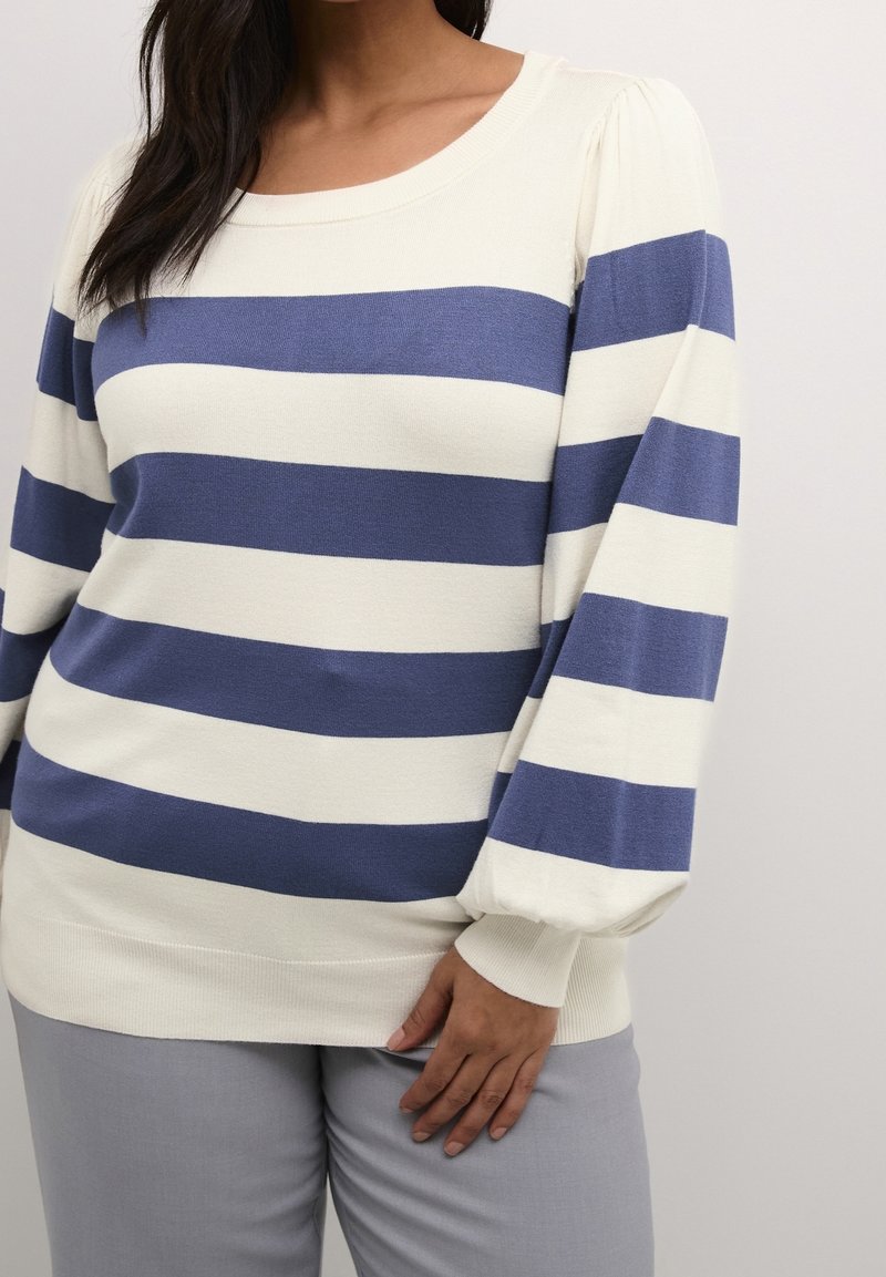Kaffe Curve Maglione - white