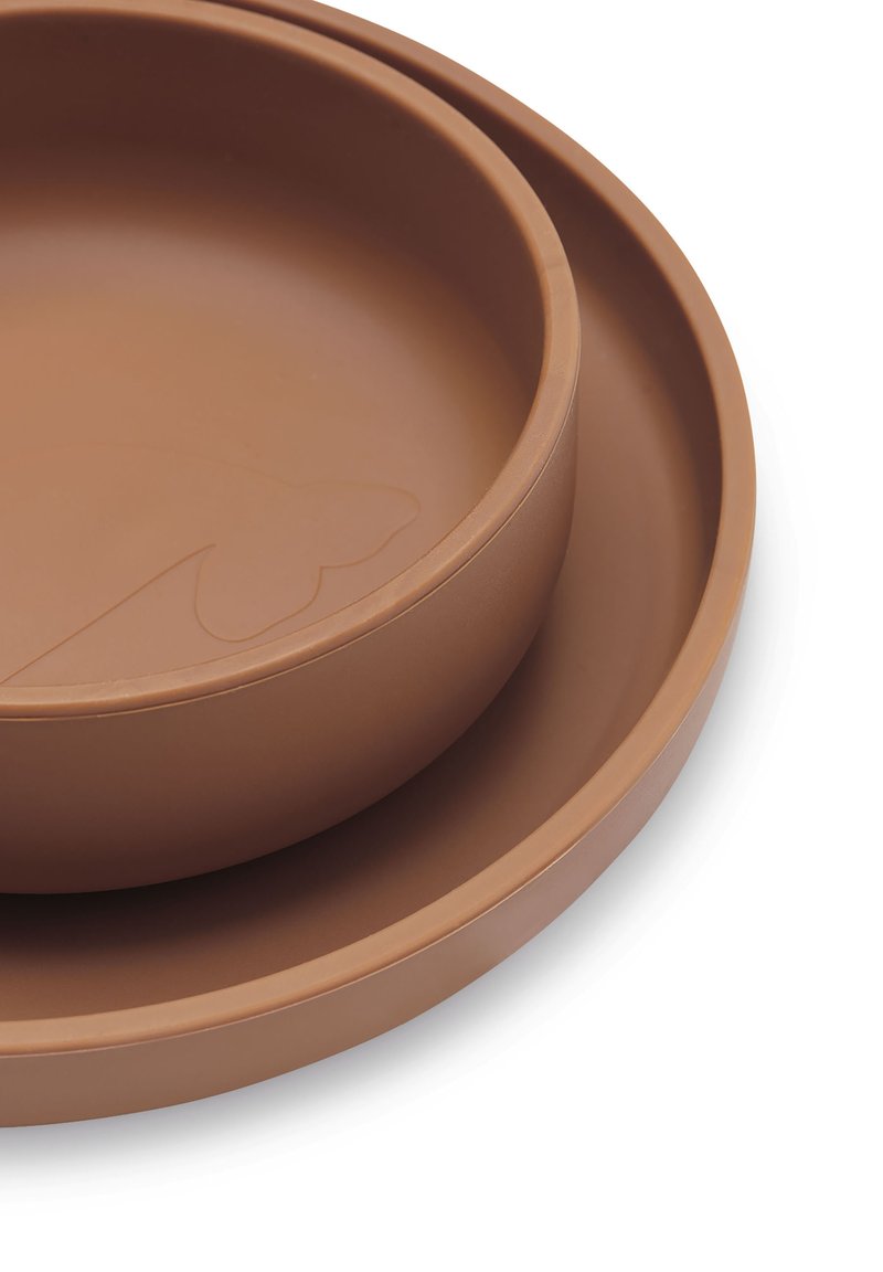 Kinder Schlafen & Träumen | Jollein CHILDREN'S DINNER SET SILICONE PALE PINK 4 PIECES Kinder Geschirrset brown/braun - AU94805 Kinder Schlafen & Träumen | Jollein CHILDREN'S DINNER SET SILICONE PALE PINK 4 PIECES Kinder Geschirrset brown/braun - AU94805