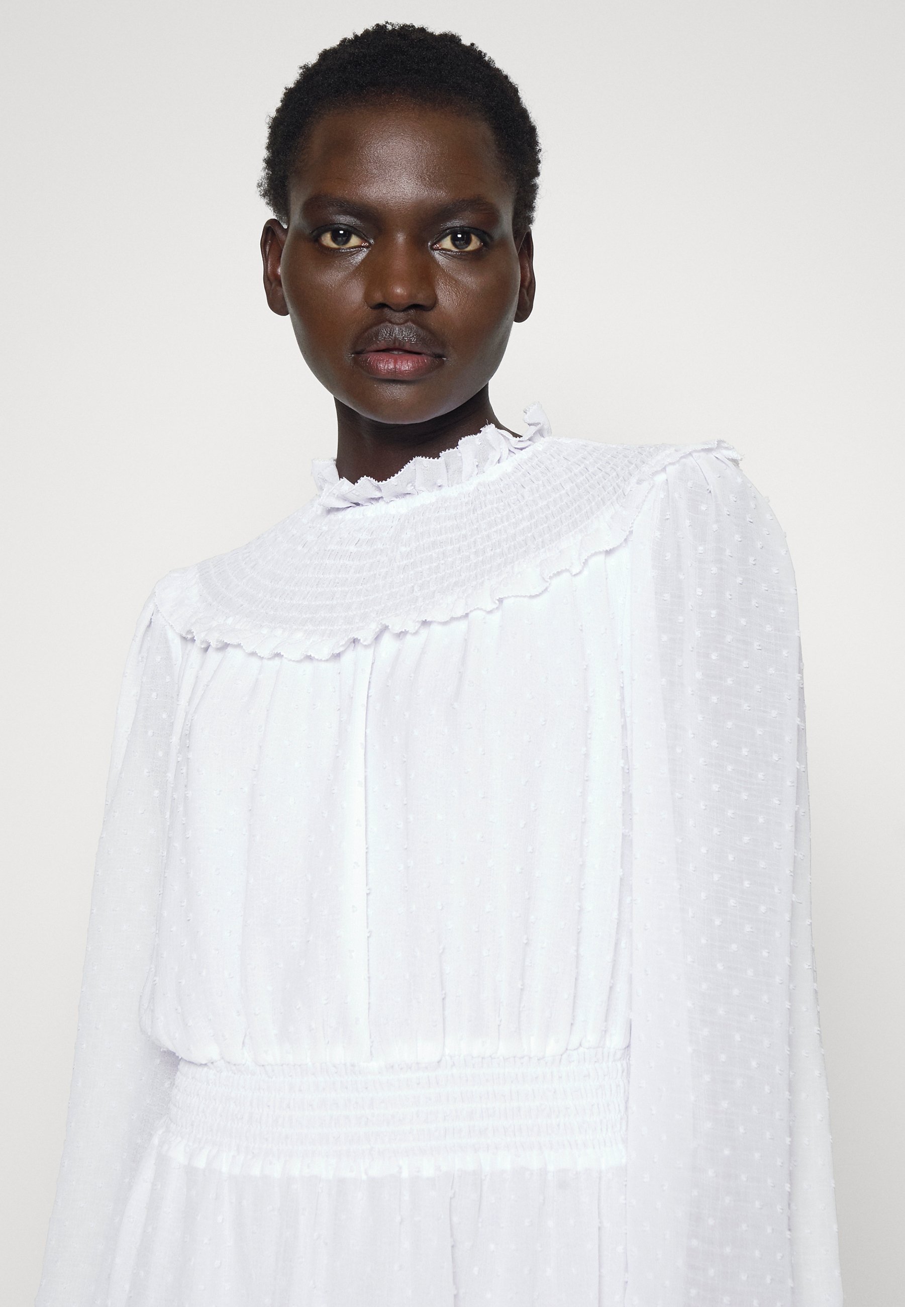 MICHAEL Michael Kors SWISS DOT SMOCKED 