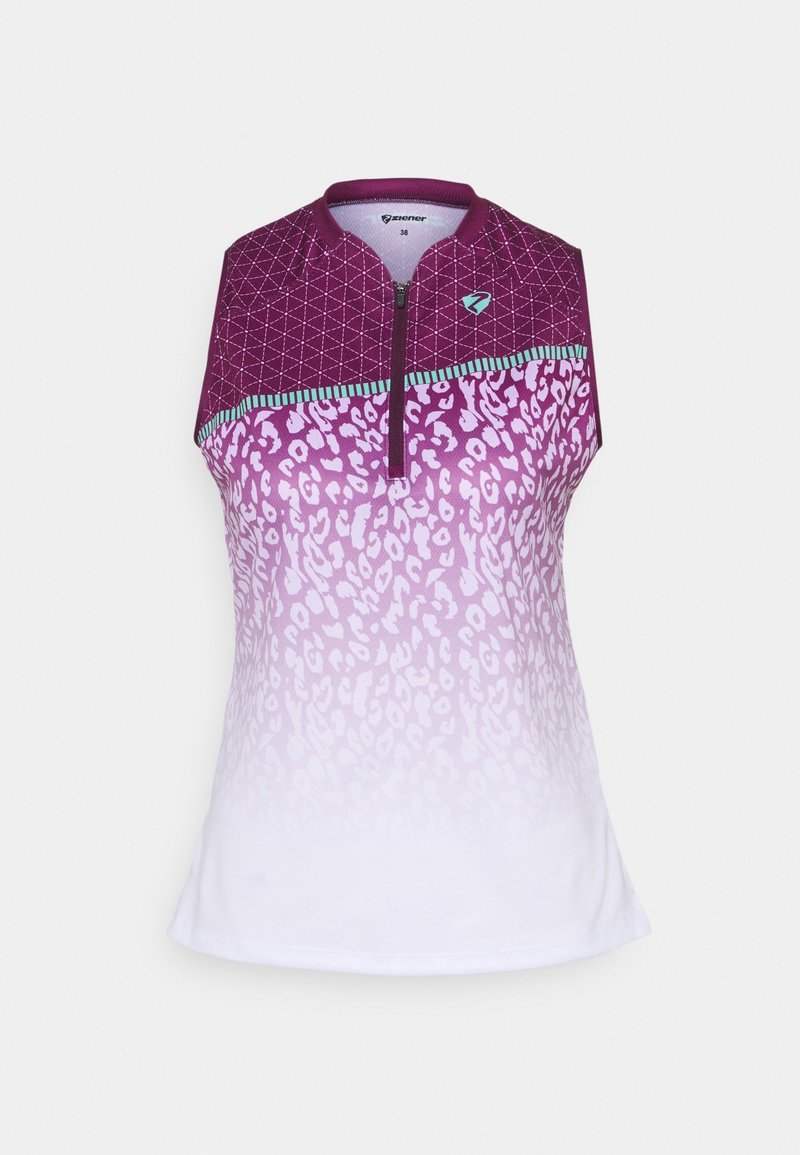 Ziener Maillot de ciclismo - purple