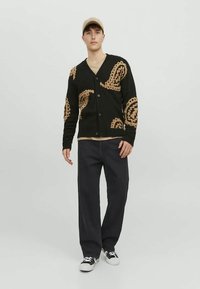 Jack & Jones Alex - Baggy Jeans - black denim