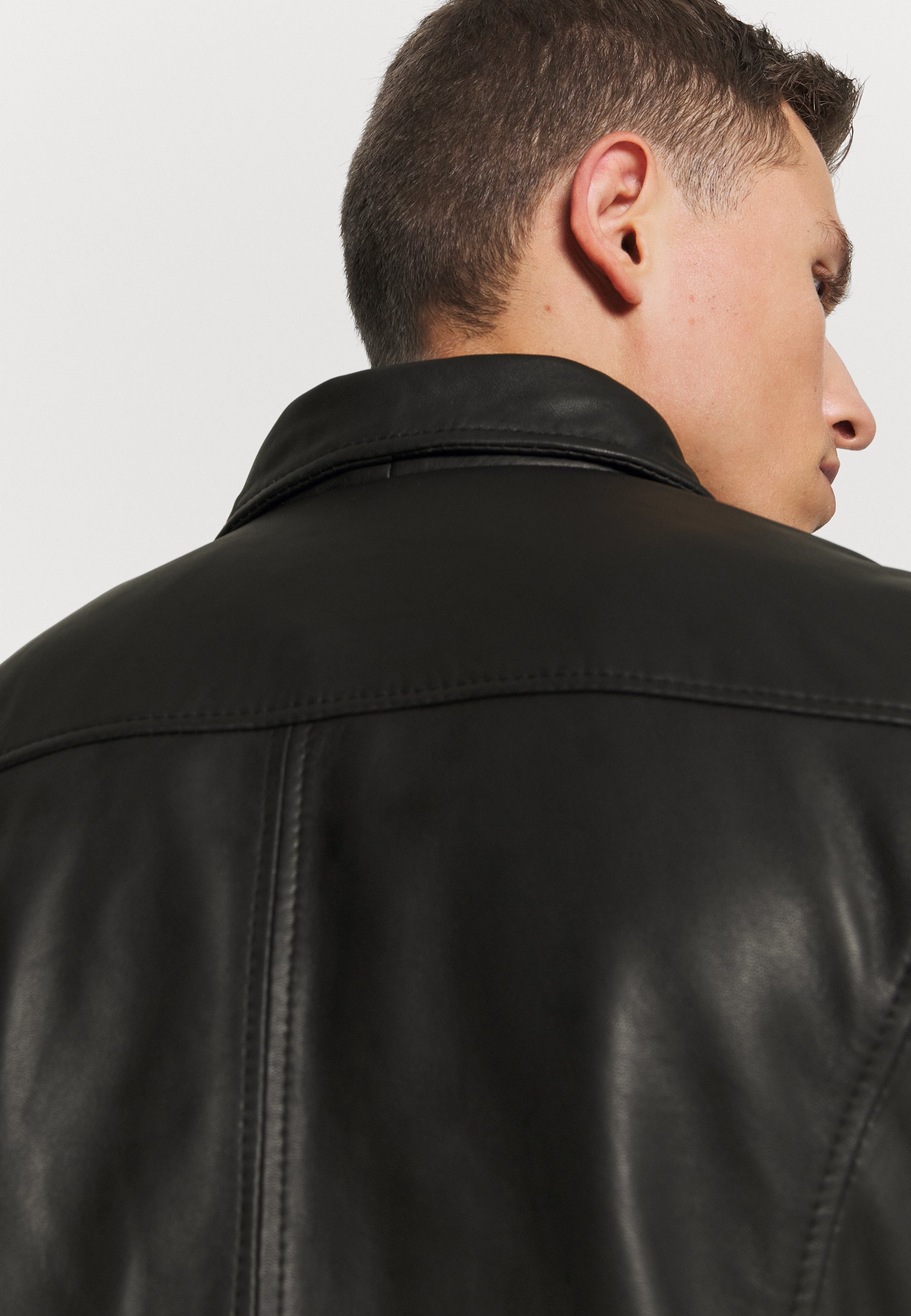 Schott Skinnjakke black Zalando.no Schott Skinnjakke black Zalando.no