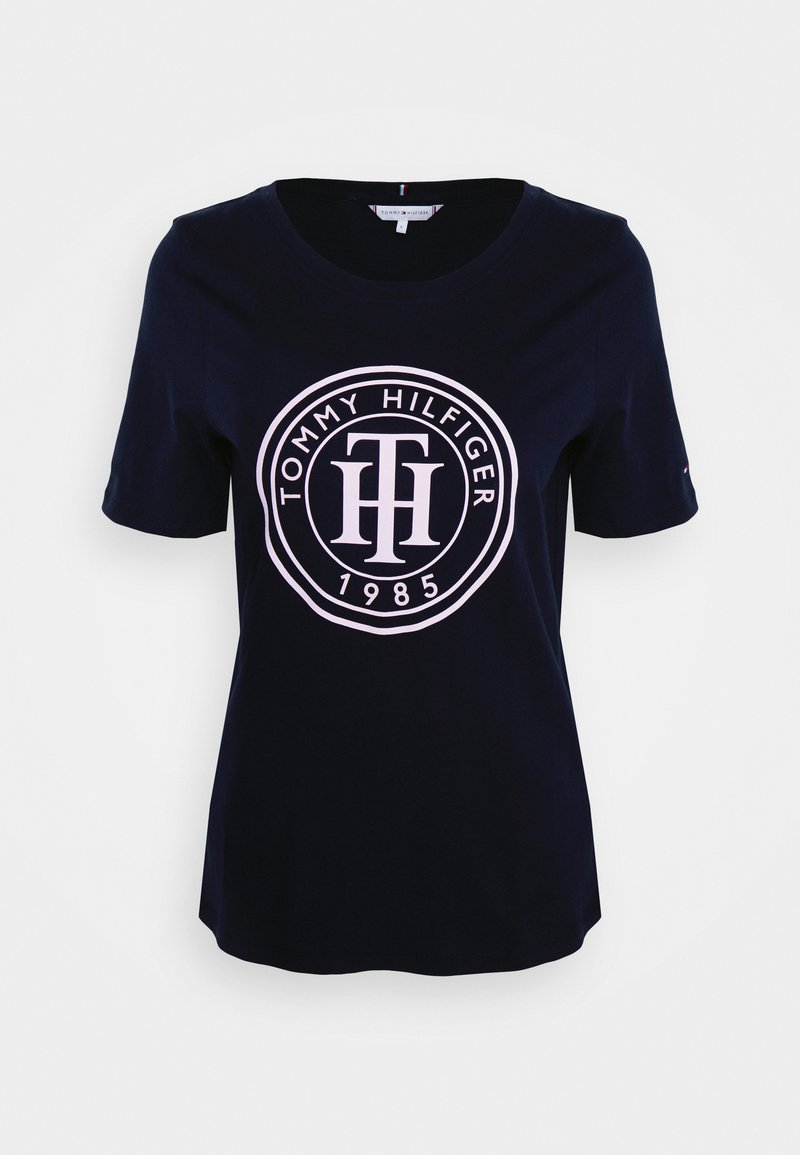 Tommy Hilfiger T-shirt print blauw