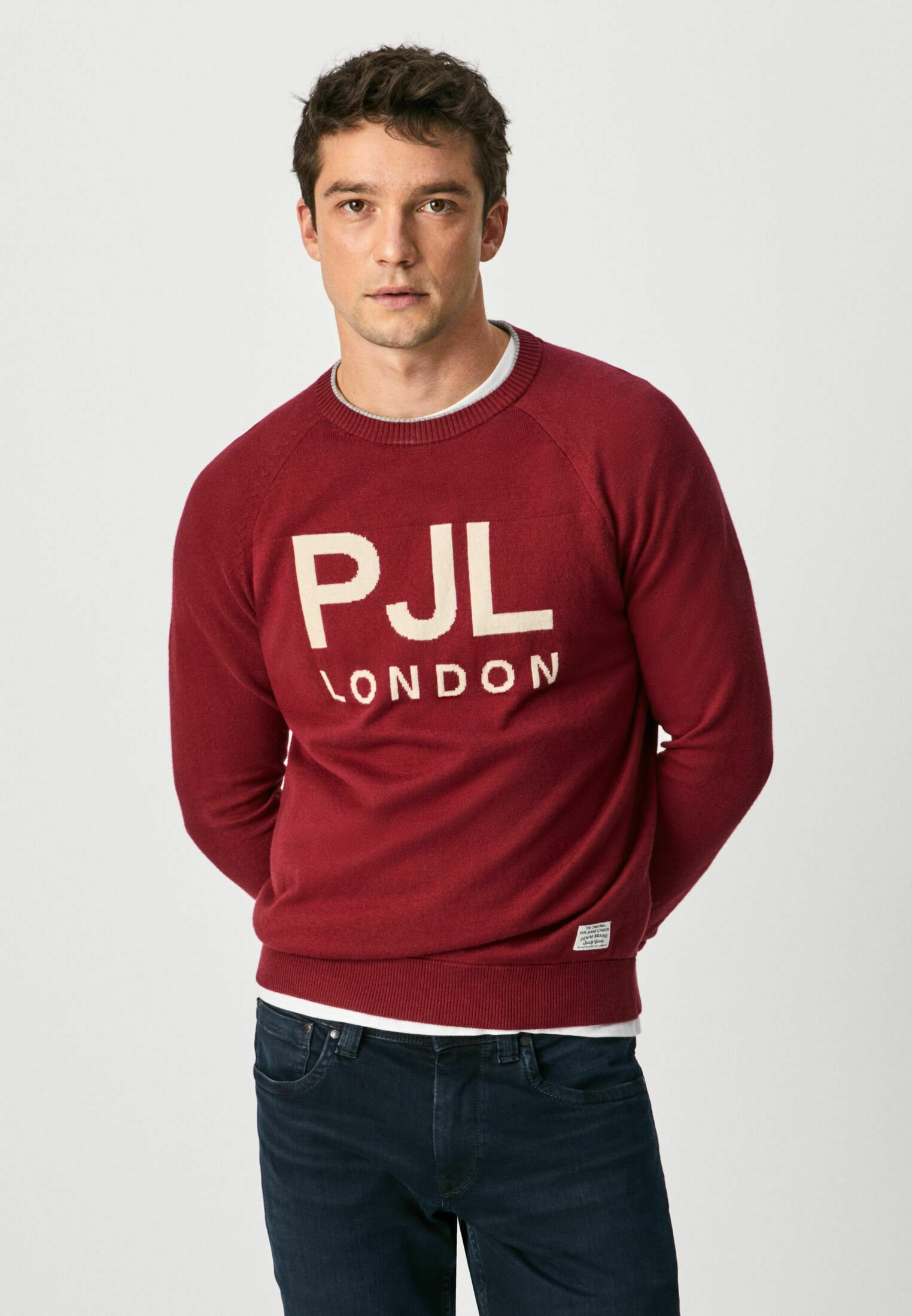 Pepe Jeans FREDERIK - Jersey de punto - red/rojo - Zalando.es
