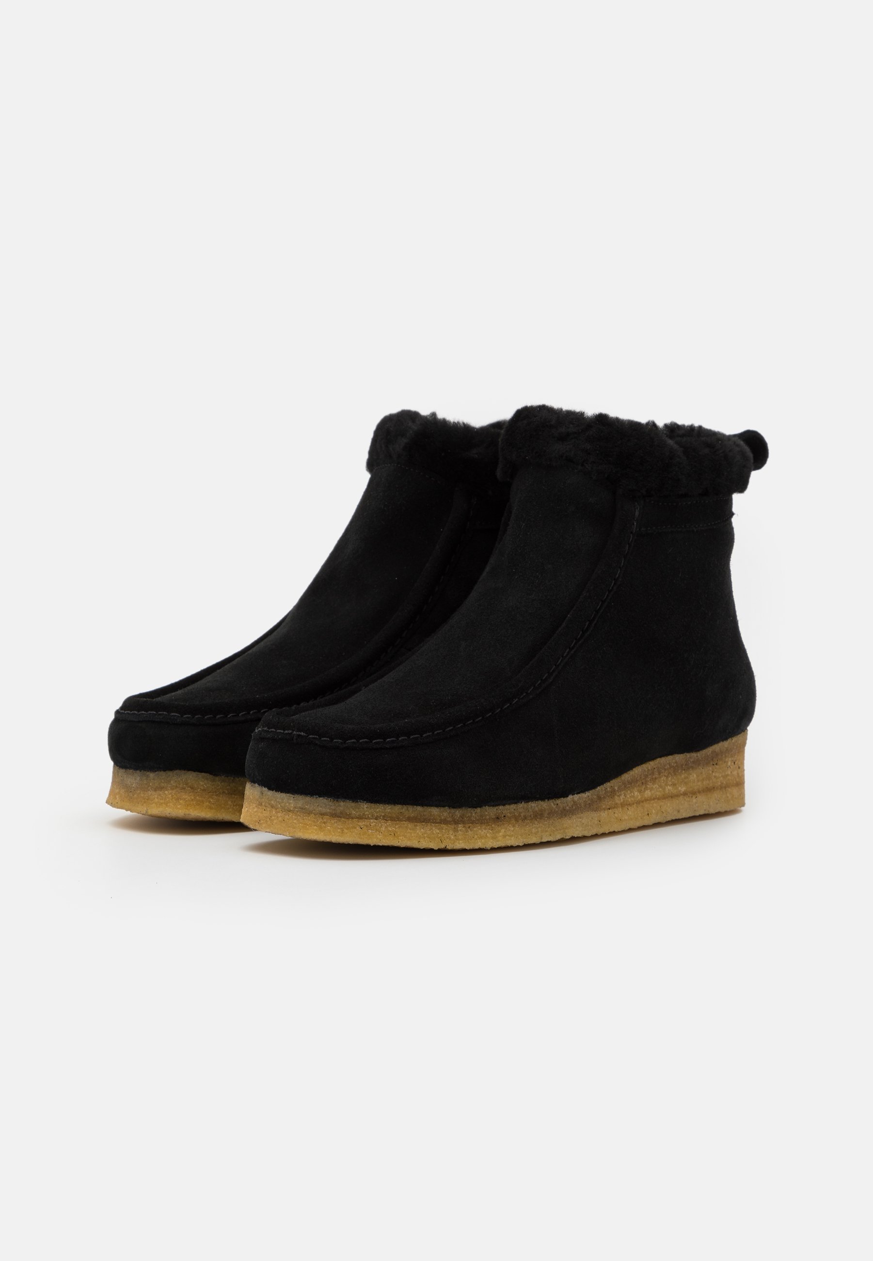 clarks platform ankle boots