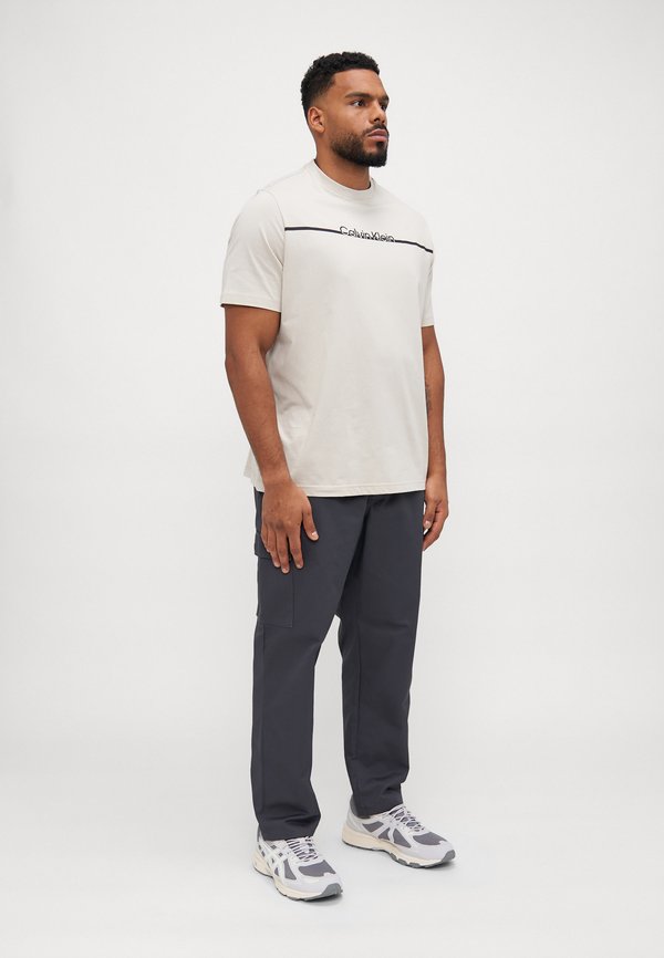 SPLIT LINE LOGO - Print T-shirt - peyote4