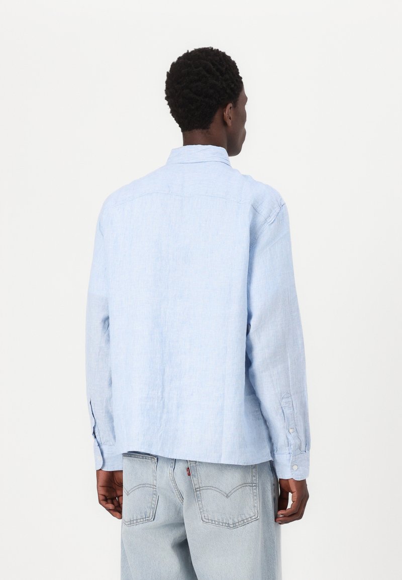 Abercrombie & Fitch LAYER ON - Košile - blue/white