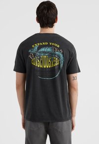 O'Neill Camiseta estampada - mottled black